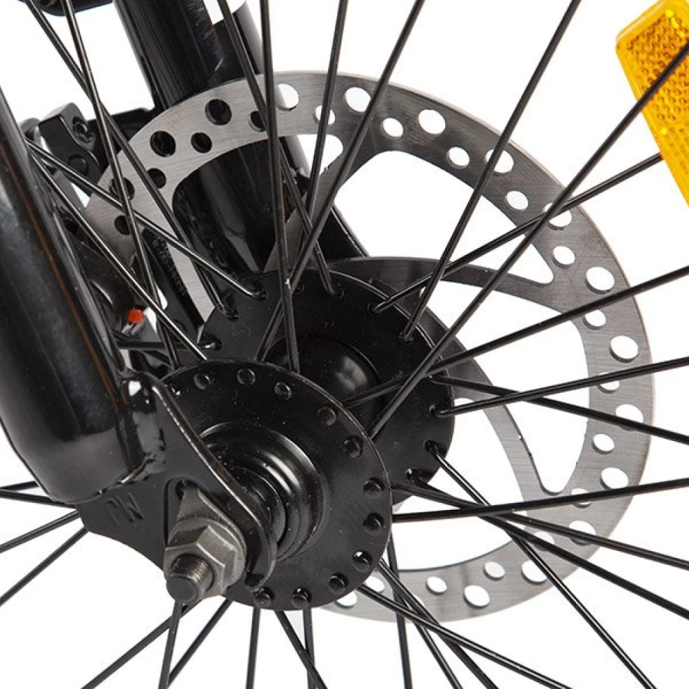 Электровелосипед Volteco FLEX Черно-желтый 4