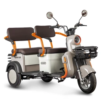 Электротрицикл Rutrike Gelbert Beta 48V/60V 800Вт Бежевый