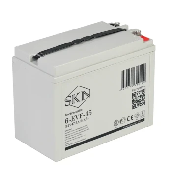 Тяговый аккумулятор Rutrike SKN 6-EVF-45 (12V47.5A/H C5)